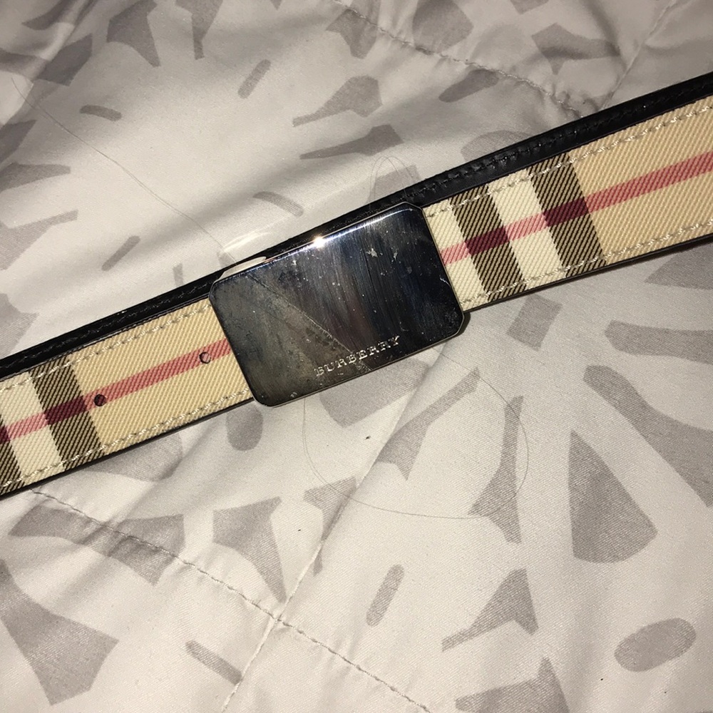 Vintage Burberry Belt